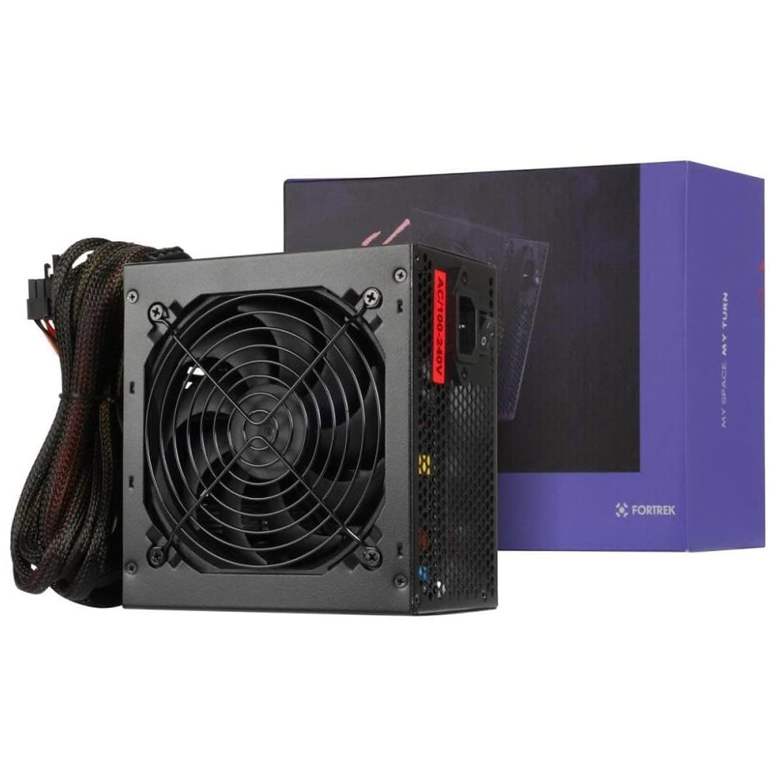 Fortrek Gaming Pro Black Hawk 80 Plus White 400W ATX Computer Power Supply PSU