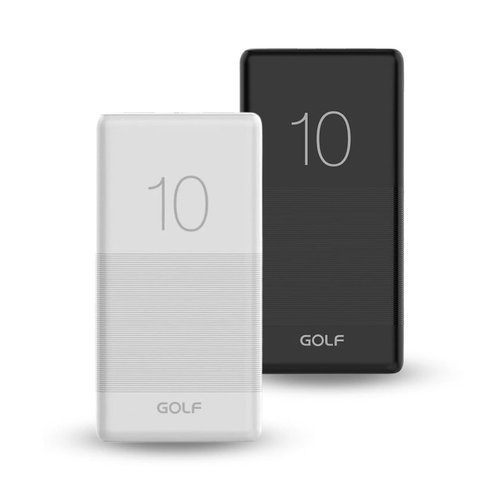 Golf PB-G80 Candy Fast Charging Powerbank, Dual USB Power Bank 10000mAh