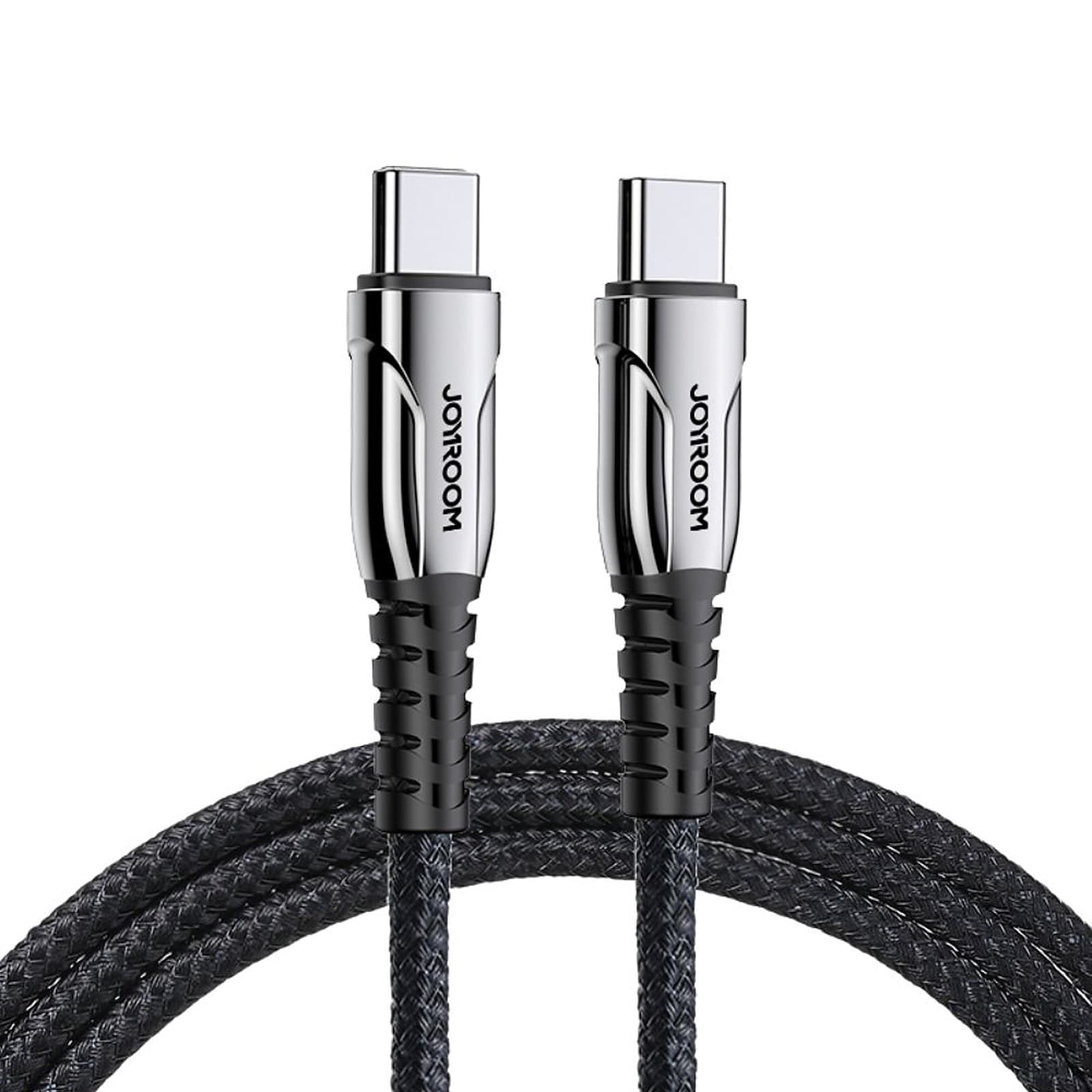 Joyroom USB C to USB C Fast Charging Cable Type C Data Cable for iPhone 15/ 16 Pro/ Plus/ Pro Max, iPad, MacBook, Android, 1.8 M