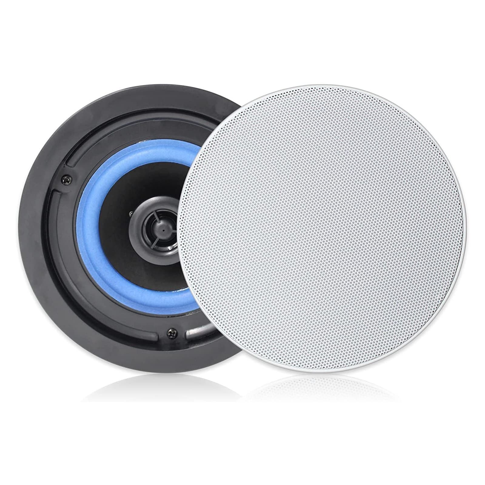 Maro Bluetooth In Ceiling Speakers Bluetooth, 4 Inches Flush Mount In Wall Ambient Speaker 40 Watts, 2-Way Home Speaker, 1 Pair
