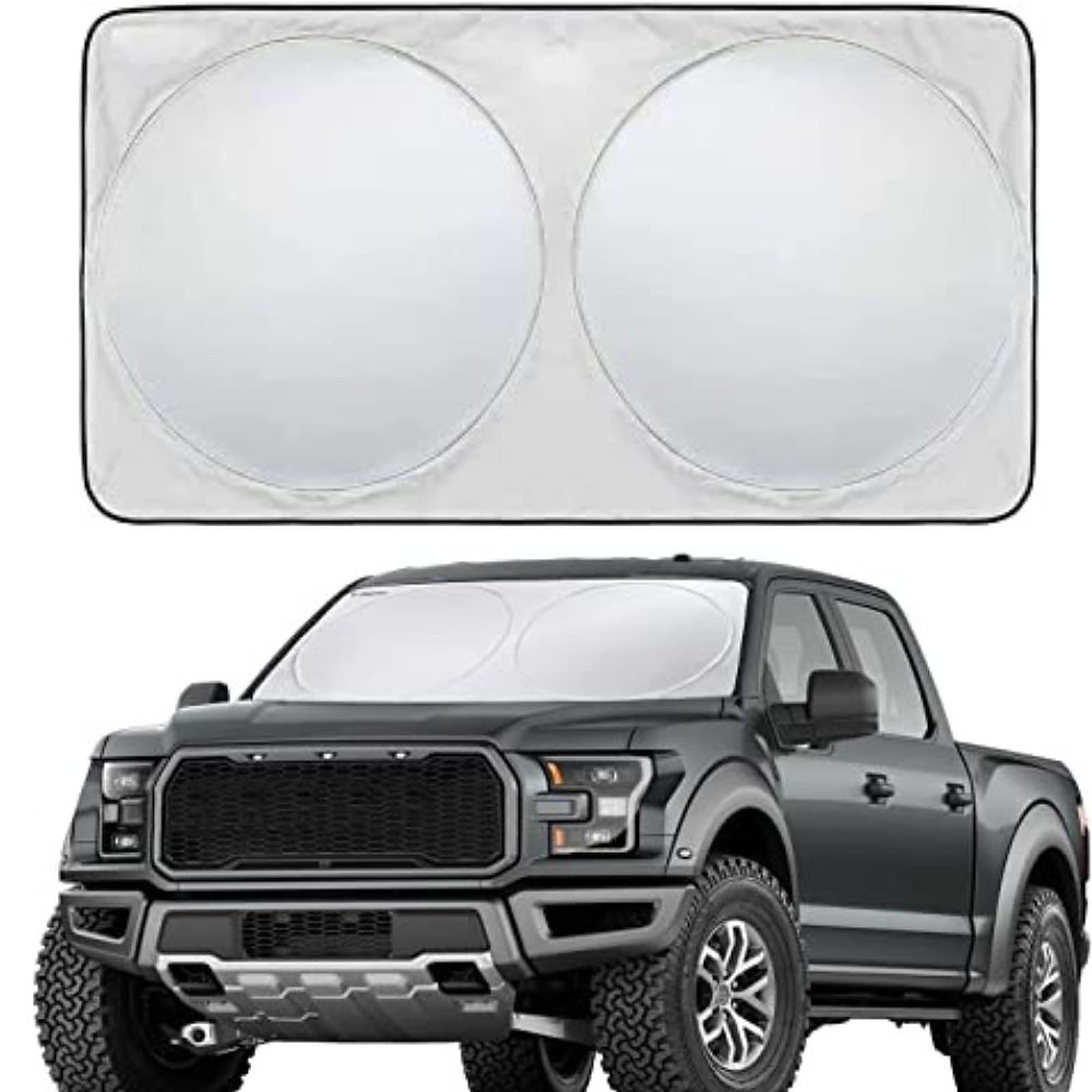Maro Car Windshield Sun Shade with Steering Wheel Cover, Car Sun Visor, XLarge, Extra Large