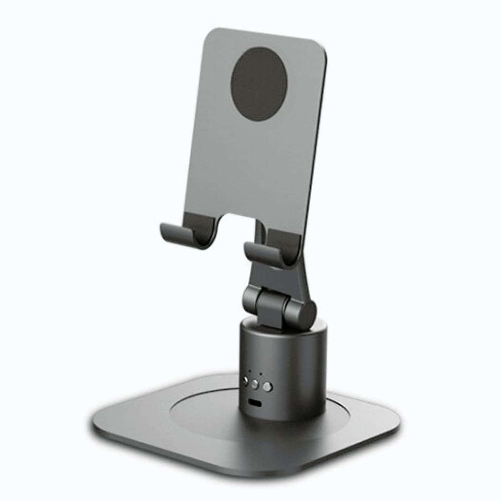 Auto Motion Sensor Face Tracking Smartphone Pod and Holder for Handsfree 360° Rotation Video Recording Camera Cellphone Stand