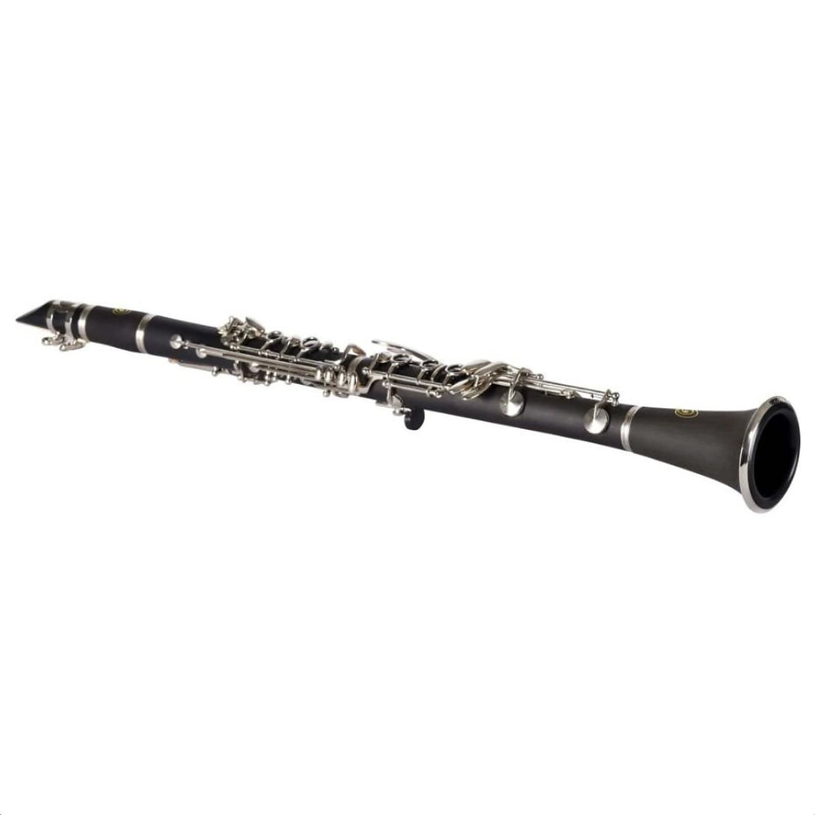 Harmonics HCL-520 B Flat Clarinet for Beginner, Student Bb Clarinet 17 Nickel-Plated Keys with Case