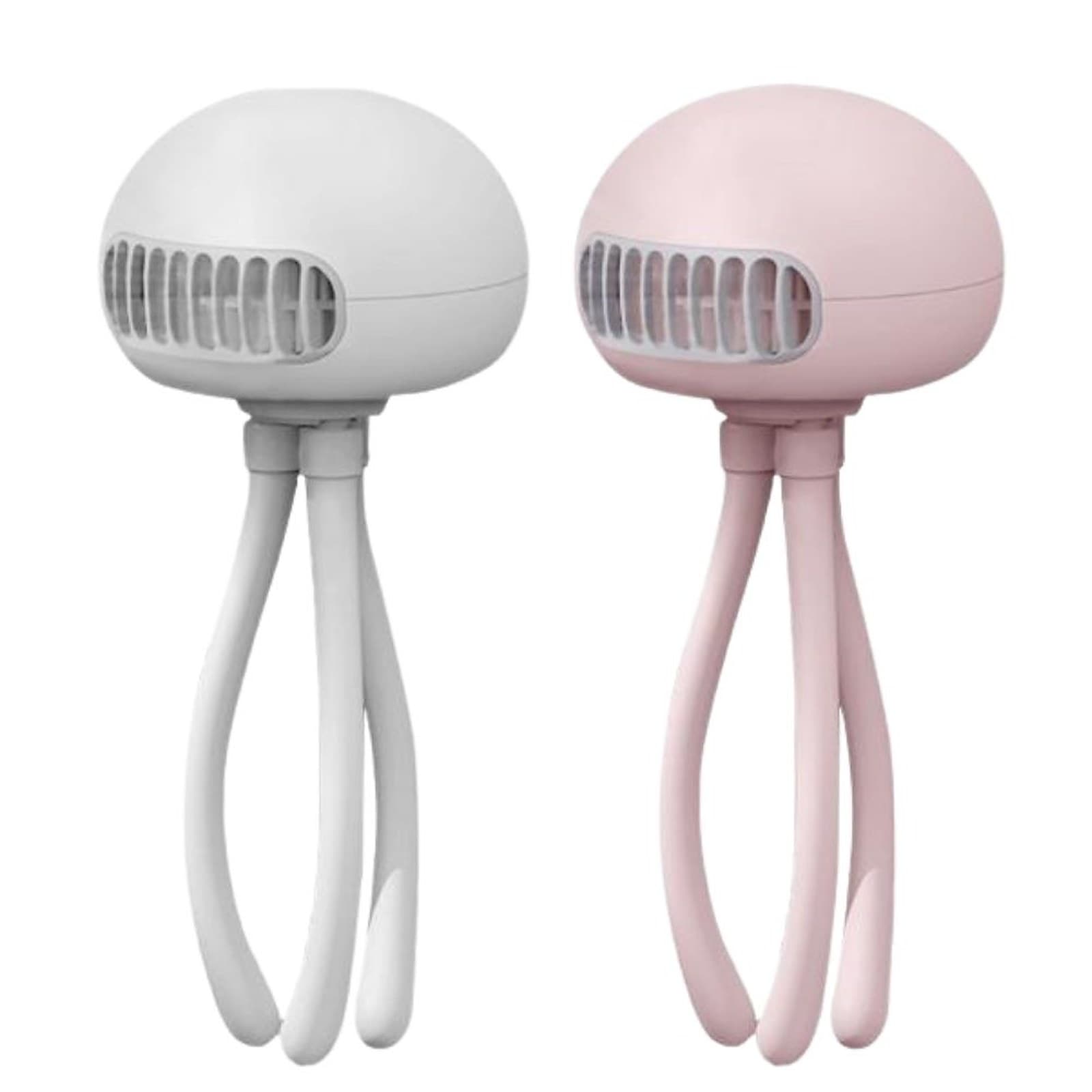 Jellyfish Stroller Fan for Baby, Personal Car Seat Portable Fan Flexible, Rechargeable