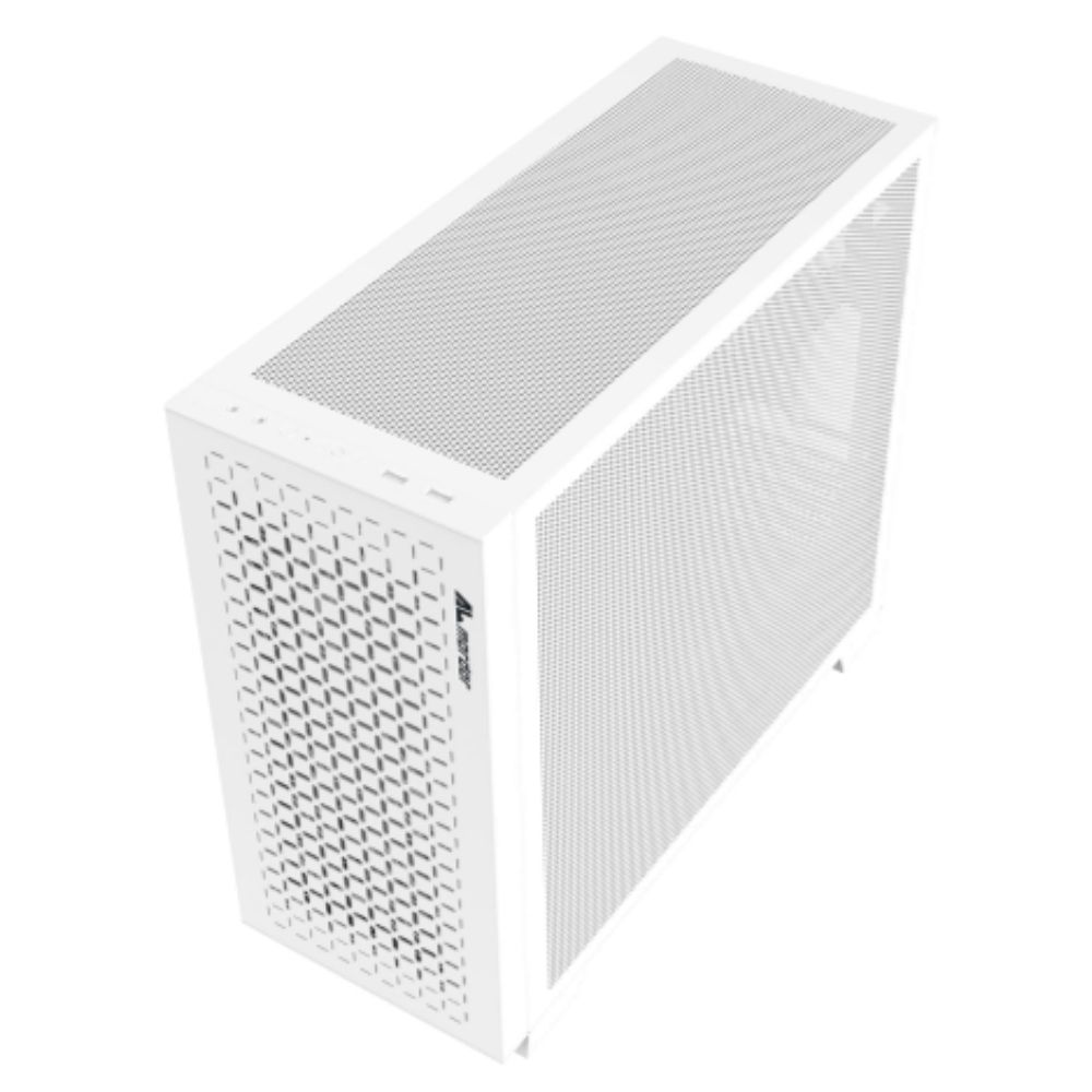ALmordor Mini Tower Computer PC Case Sparkle 170M Lite MATX, Mini ITX Chassis for Gaming Desktop, White - Image 2