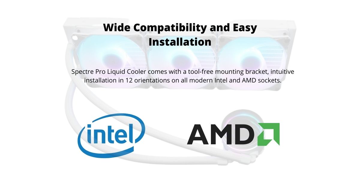 ALmordor Premium Liquid CPU Cooler 3