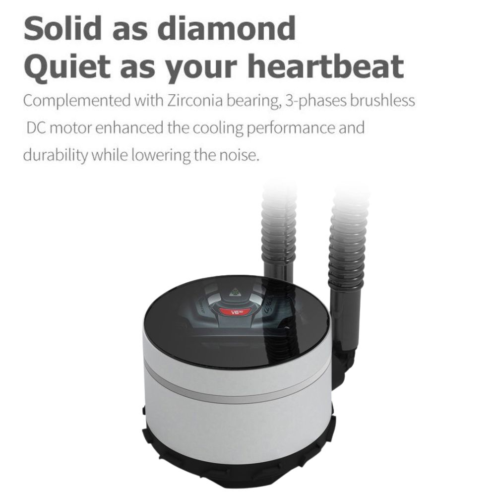 ALmordor Spectre Pro 360 Liquid CPU Cooler zirconia bearing