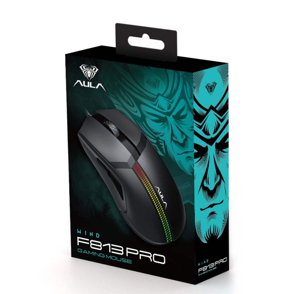 AULA F813 Pro RGB Gaming Mouse Wired Optical (7)