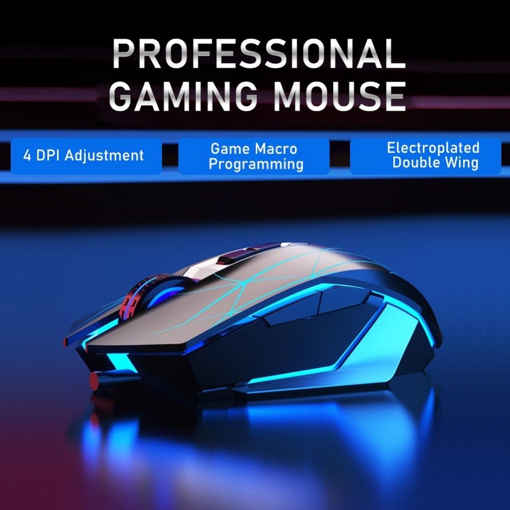 AULA T201 Wired Gaming Keyboard and Mouse combo macro 1