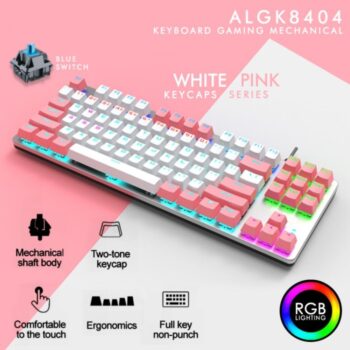 Altec Lansing ALGK8404 Compact Mechanical Wired USB Gaming Keyboard TKL 87 Keys 1