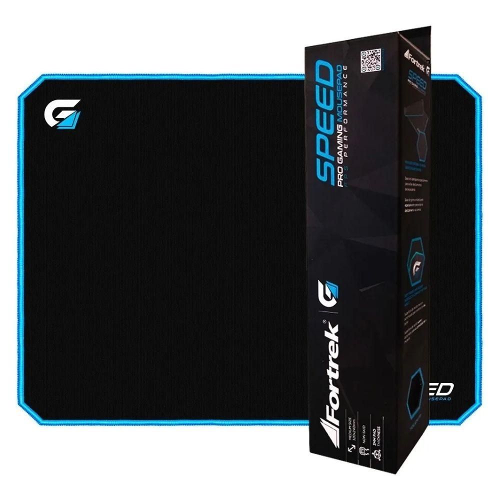 Fortrek Speed Pro Gaming Mouse Pad MPG101 with Stitched Edges Non-Slip Rubber Base 240x320x3mm, Blue - Image 9