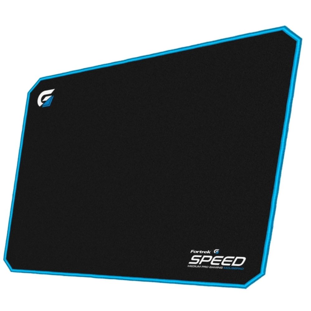 Fortrek Speed Pro Gaming Mouse Pad MPG101 with Stitched Edges Non-Slip Rubber Base 240x320x3mm, Blue - Image 2