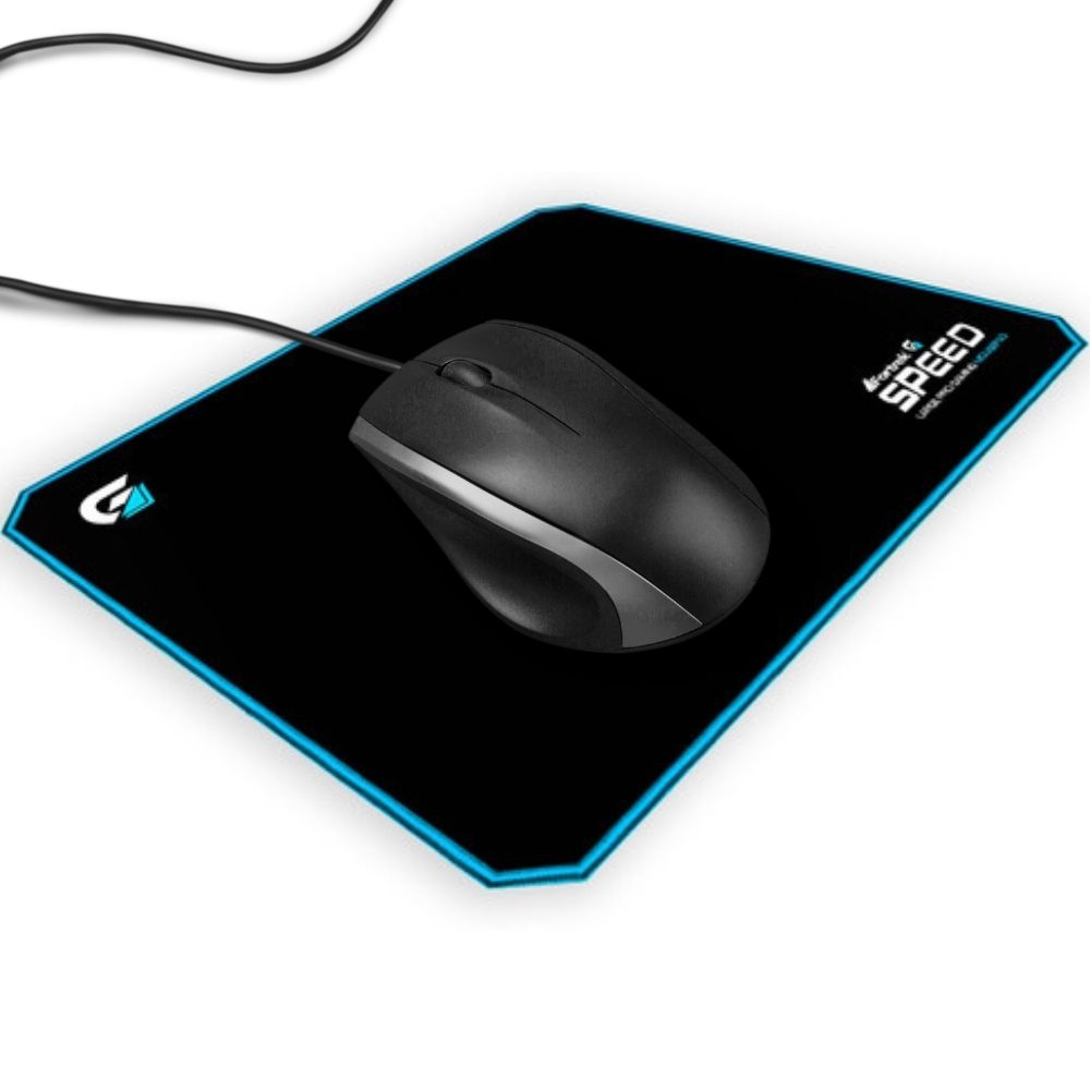 Fortrek Speed Pro Gaming Mouse Pad MPG101 with Stitched Edges Non-Slip Rubber Base 240x320x3mm, Blue - Image 7