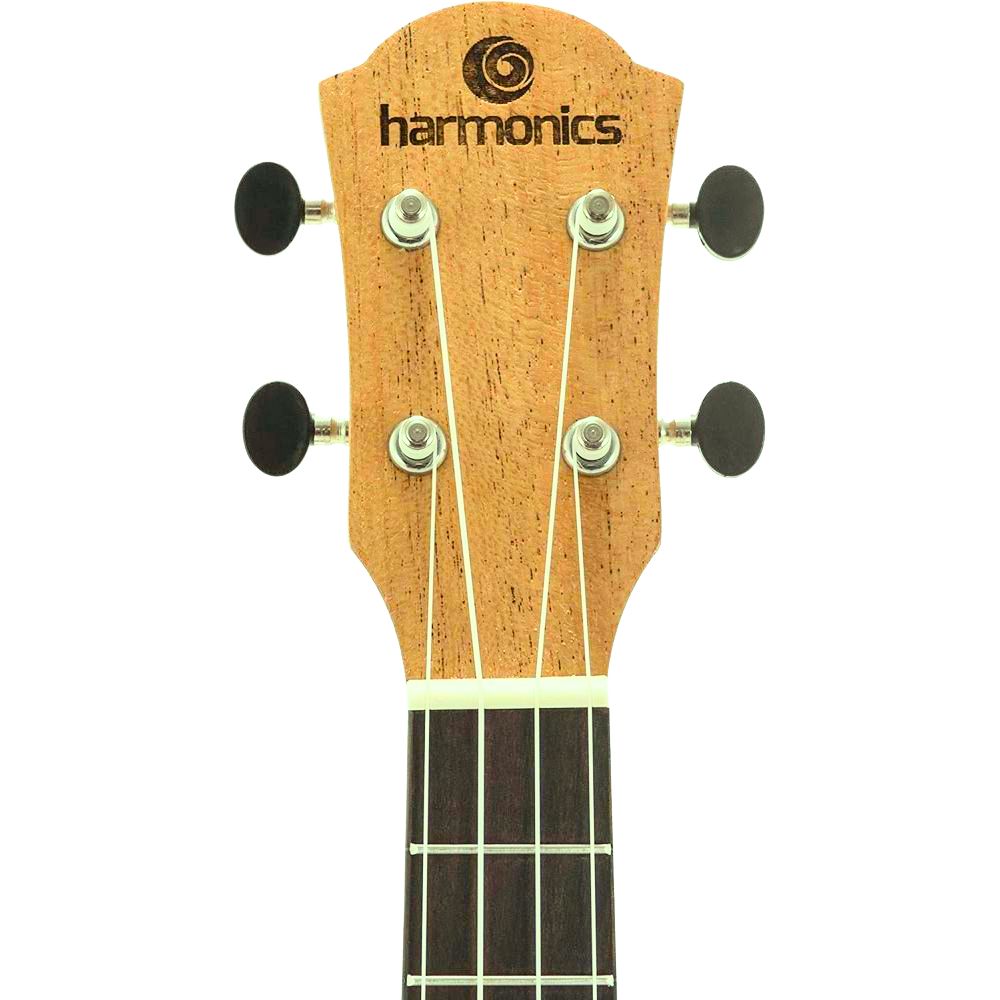 Harmonics 26 Inch Tenor Ukulele, Four Strings Hawaiian Guitar Ukelele for Kids, Adults, Teenagers, Beginners, Natural Wood - Image 3