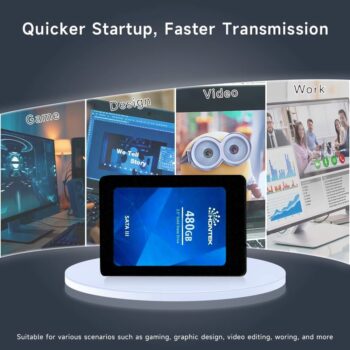 Hontek SSD Internal Hard Drive SATA III Solid State Drive