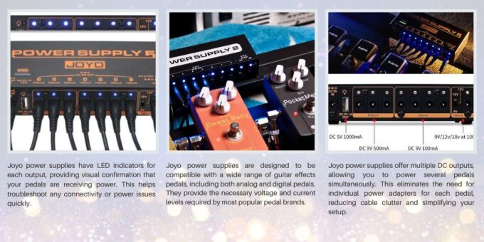 JOYO Guitar Effect Pedal Power Supply 2