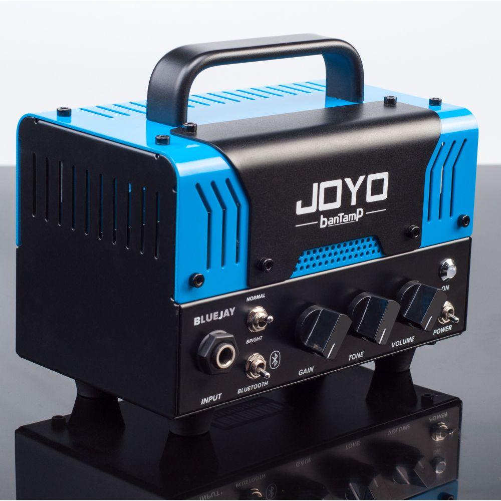 Joyo Bluejay BanTamp Series Mini Guitar Amp Head 20 Watt Preamp, 2 Channel Hybrid Tube Guitar Amplifier with Bluetooth - Image 3