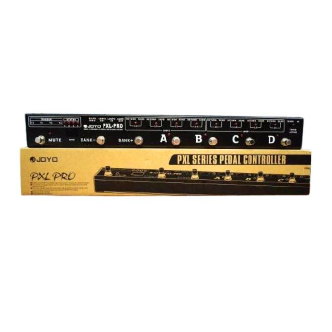 Joyo PXL-PRO Guitar Foot Effect Pedal Controller, Dual 4-Channel 8 Loop Programmable FX Switcher with Amp Switching, Black - Image 8