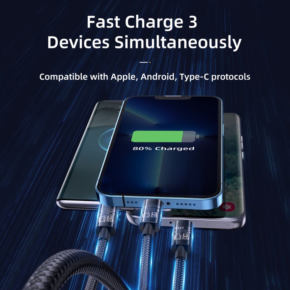 Joyroom 3 in 1 Fast Charging Cable 3