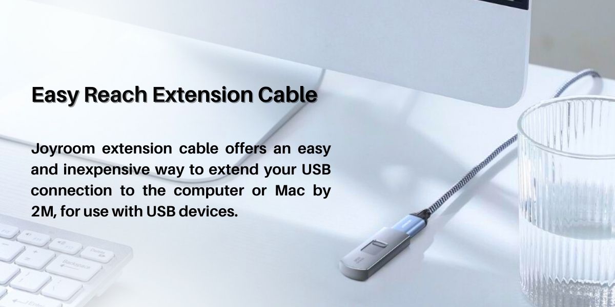 Joyroom S 2030N13 USB 2.0 Extension Cable 2