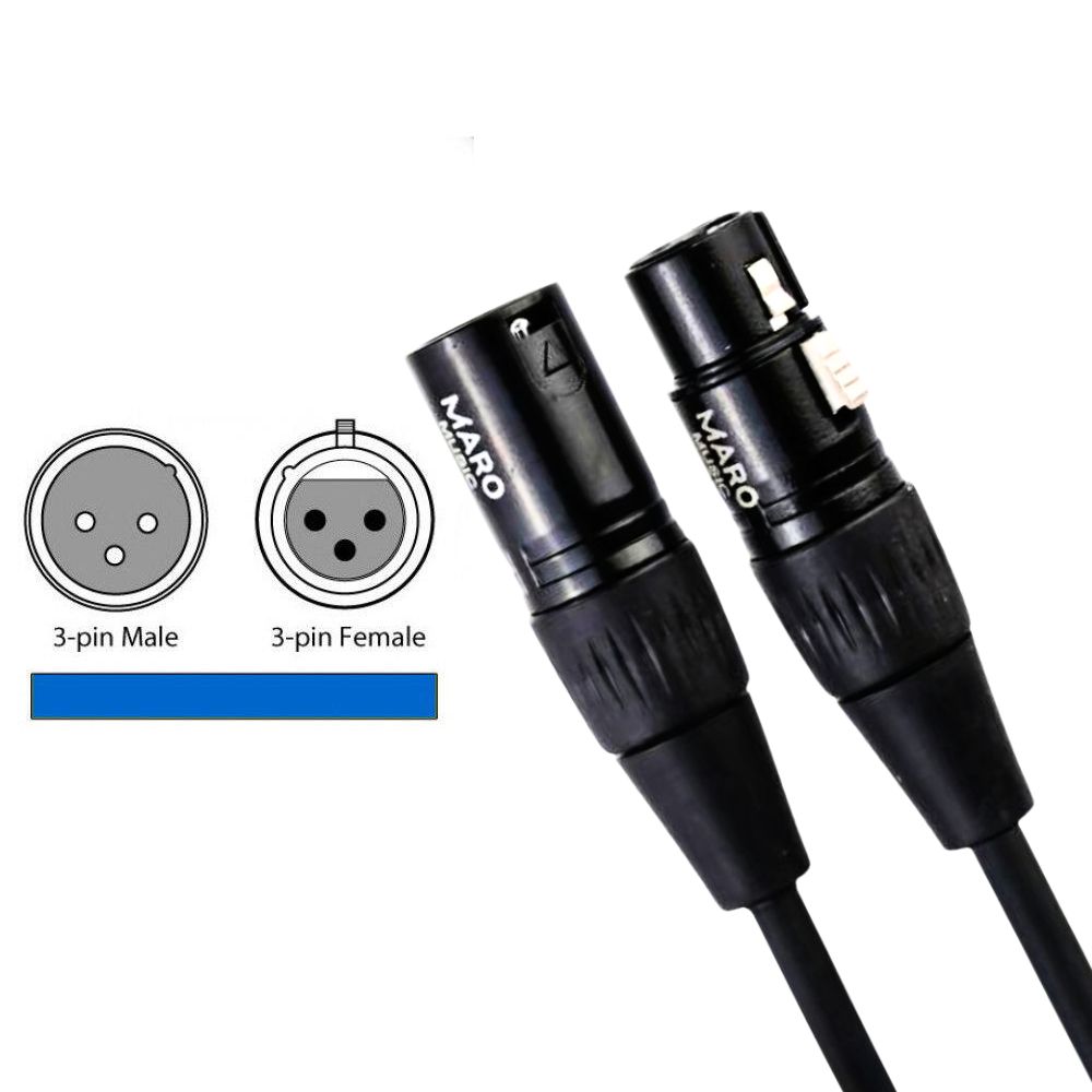 Maro MXX XLR Microphone Cable Male to Female (1)