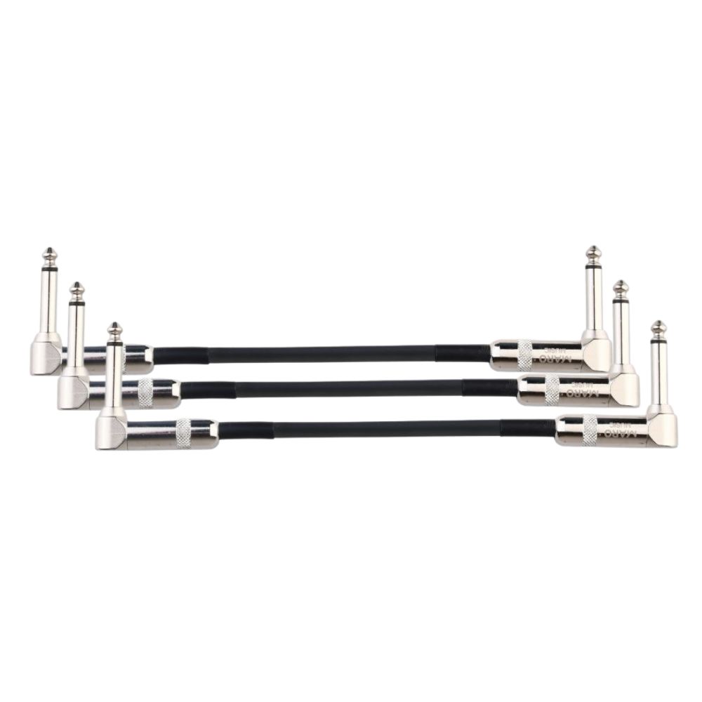Maro Music Angle Patch Cable 3 Pack P3AA