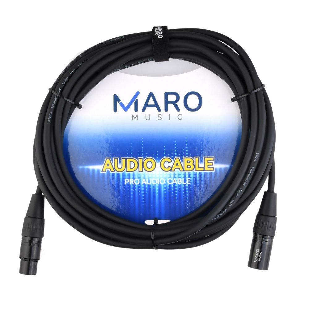 Maro XLR Cable XLR Male to XLR Female 3 Pin XLR Microphone Cable with 24AWG Copper Wire Conductors Compatible with Recording, Speaker Systems, Applications - Image 7