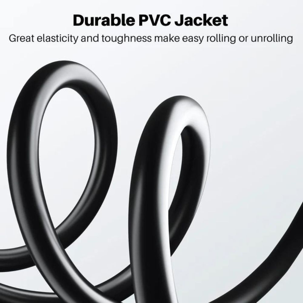 Maro Music 3.5mm 1/8" TRS to Dual 6.35mm 1/4" TS Mono Y Cable Splitter Cord for Computer, Laptop, Multimedia Speakers, 10ft - Image 4