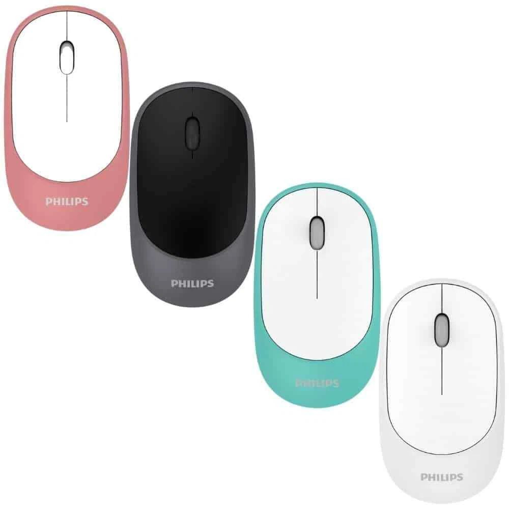 Philips SPK7314 M314 Wireless Mouse, Slim, Quiet, Ergonomic Optical Mouse for PC, Laptop, Office, and Travel - Image 3