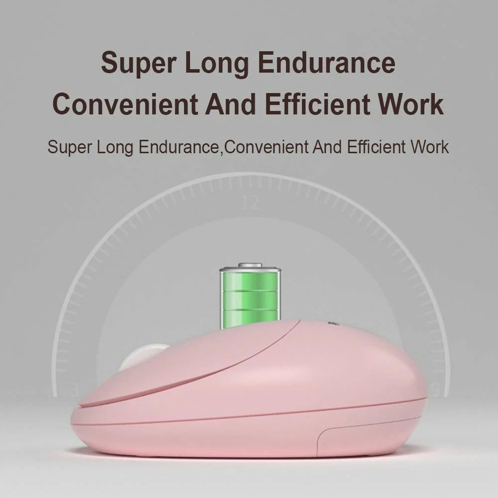 Philips SPK7335 Mini Wireless Mouse, Small Pebble Mouse - Macarons - Image 4