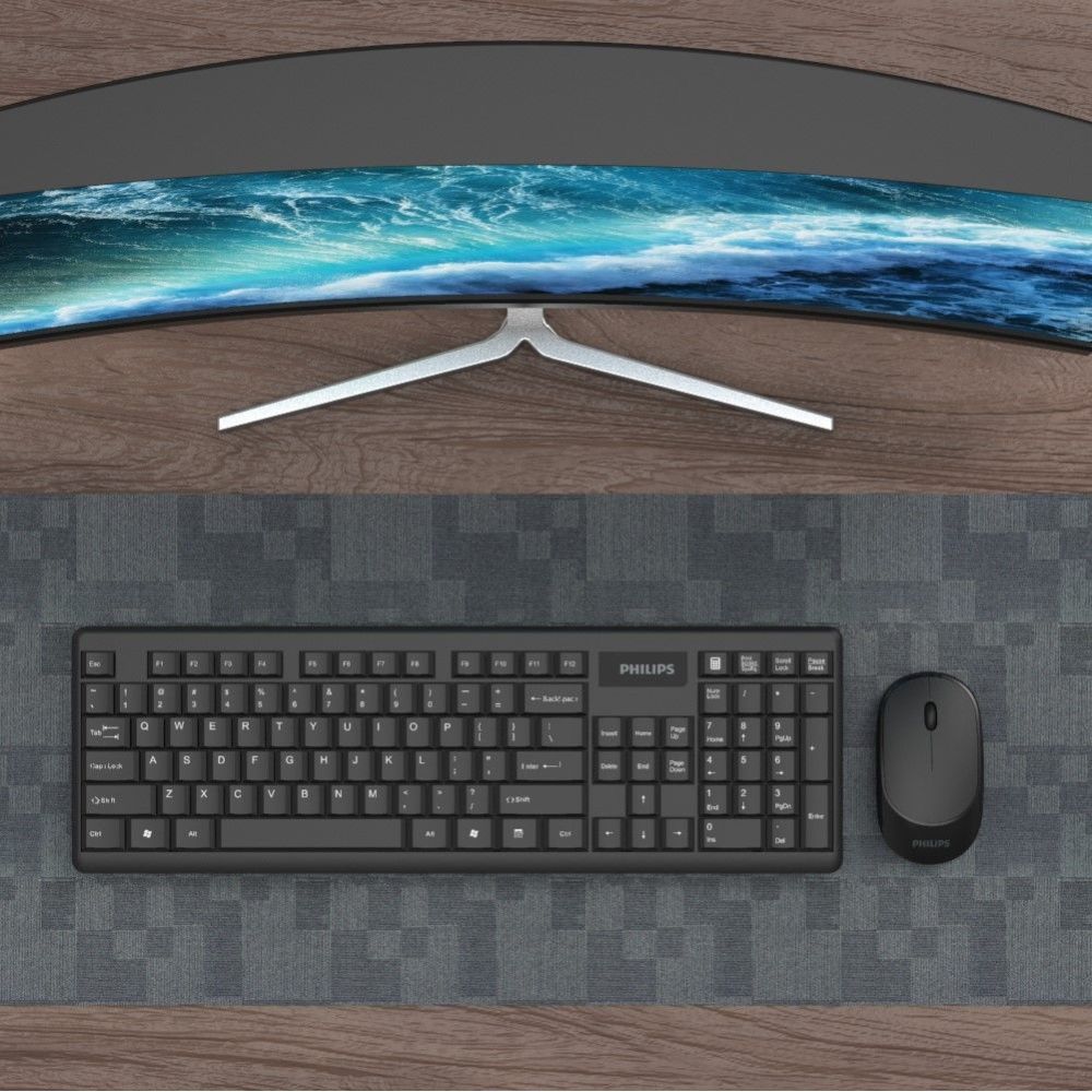 Philips SPT6314 (C314) Wireless Keyboard and Mouse Combo, Compact, Quiet - Image 4