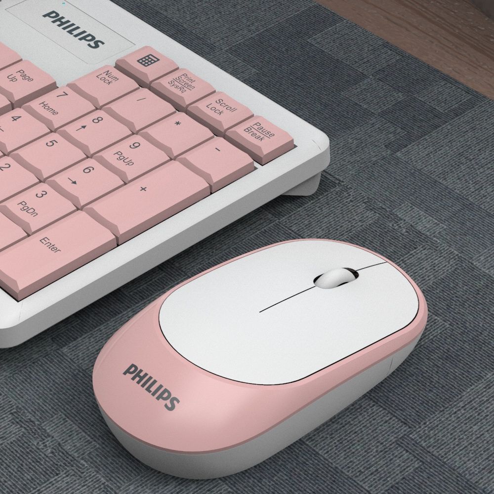 Philips SPT6314 (C314) Wireless Keyboard and Mouse Combo, Compact, Quiet - Image 5