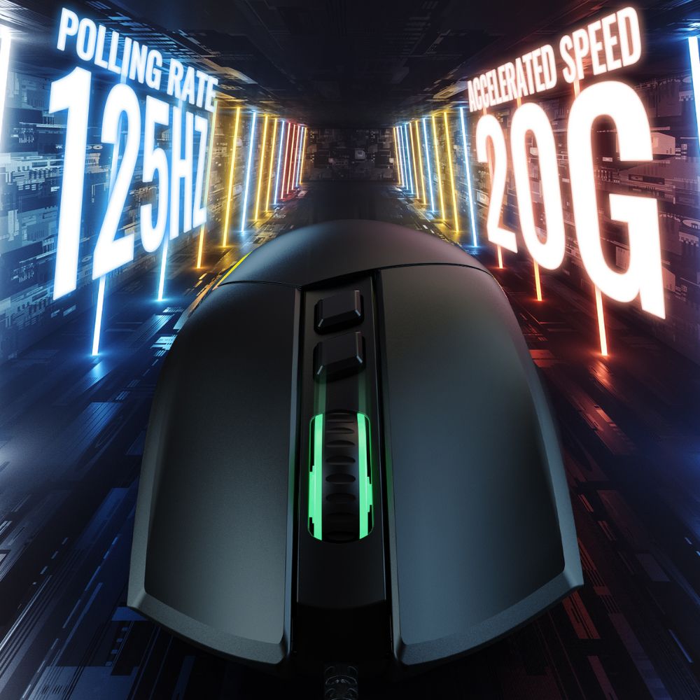 Snaketh Gaming Mouse Speed