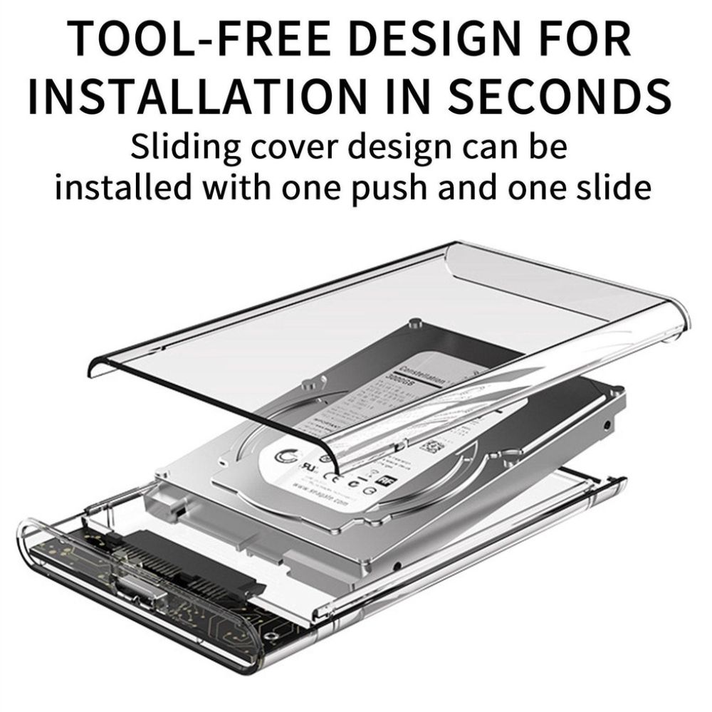 USB 31 SATA Hard Drive Case Enclosure 2