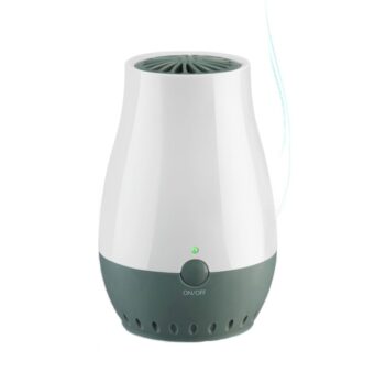 Portable Personal Air Purifier, Ozone Generator, Deodorizer, Air Cleaner, USB Powered for Home, Car, and Travel, White