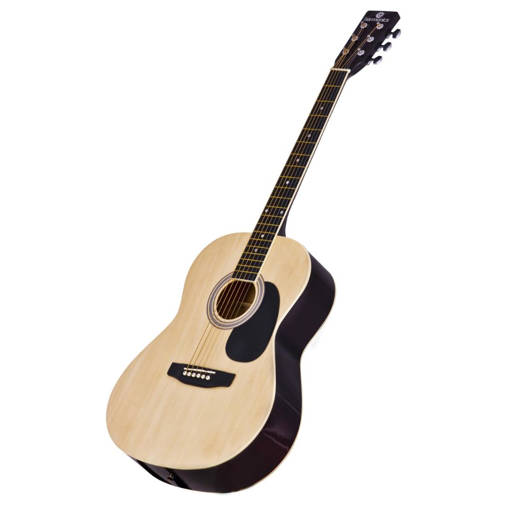 Harmonics GS11-NT Acoustic Guitar Steel String 39 Inch for Beginners, Adults , Natural - Image 2