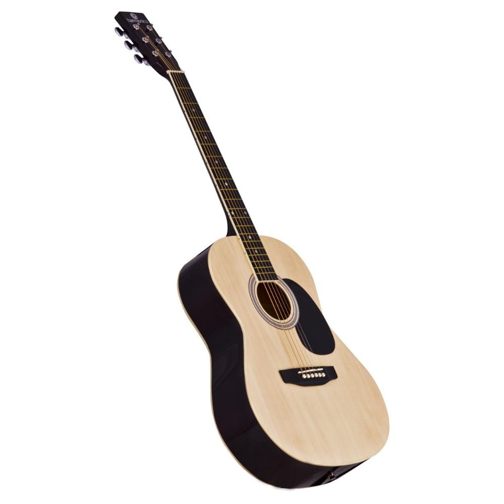Harmonics GS11-NT Acoustic Guitar Steel String 39 Inch for Beginners, Adults , Natural - Image 3