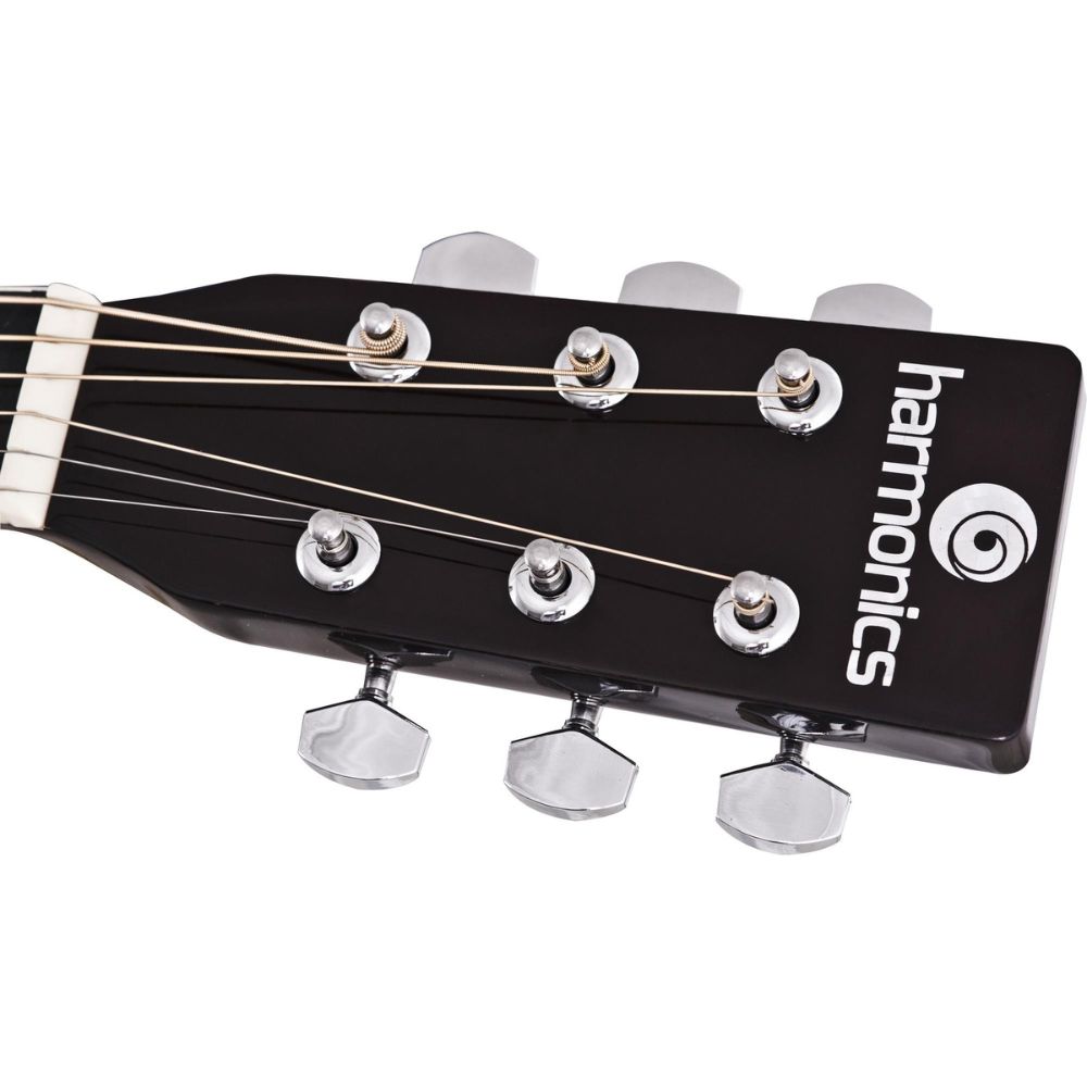 Harmonics GS11-NT Acoustic Guitar Steel String 39 Inch for Beginners, Adults , Natural - Image 6
