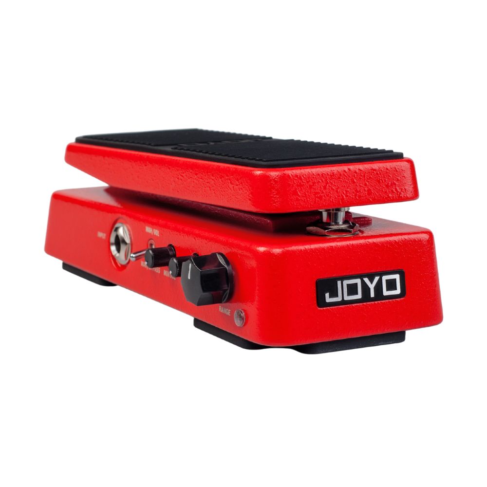 JOYO WAH-II Multimode WAH and Hi-Z Volume Pedal with WAH-WAH Sound Q Value Knob, LED Indicator, Red - Image 5