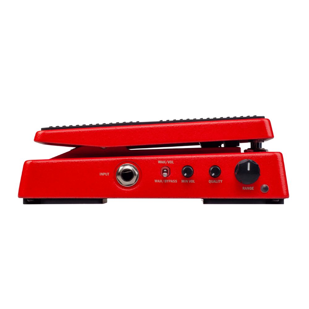 JOYO WAH-II Multimode WAH and Hi-Z Volume Pedal with WAH-WAH Sound Q Value Knob, LED Indicator, Red - Image 4
